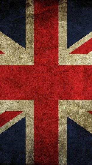 Grungy vintage British Flag iPhone 6 Wallpapers. Tap to see more iPhone  wallpapers, lockscreen