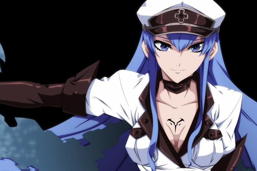 HD & Widescreen wallpaper of General Esdeath from the Akame ga Kill anime  series - #
