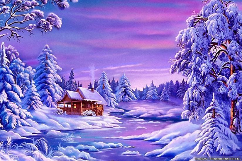 1920x1200 Winter, Vacation Home, Christmas Cottage, Cottage .