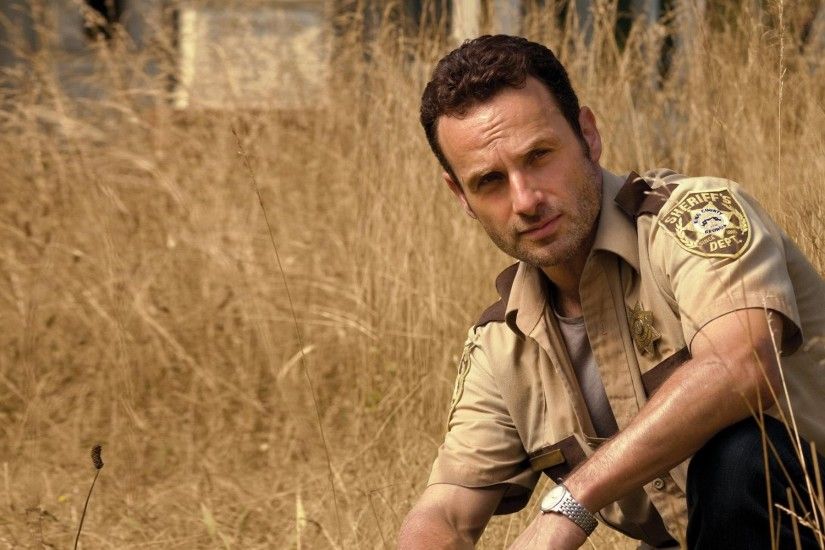 the walking dead the walking dead tv series serial zombie zombie rick  grimes rick grimes andrew