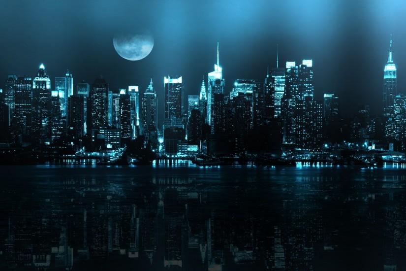 Dark City Desktop Backgrounds