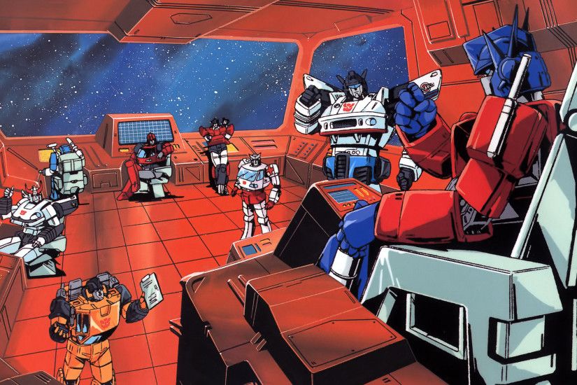 Cartoons Ironhide Optimus Prime Ratchet Transformers G1