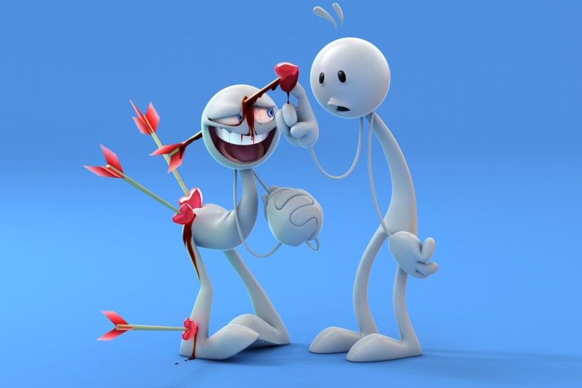 Funny Love Cartoon Images HD Wallpapers