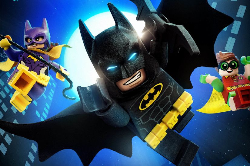 Batman, Batgirl & Robin - The Lego Batman Movie 3840x2160 wallpaper