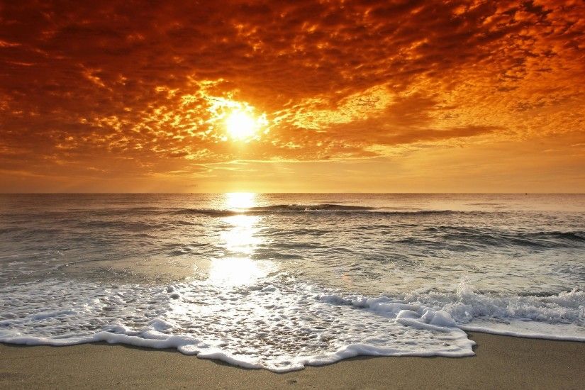 Sunset Beach Background ·① Wallpapertag