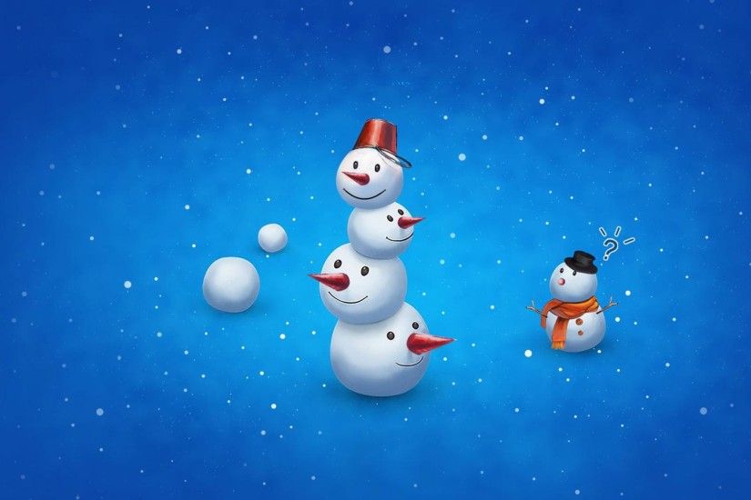 Pinterest Â· Download. Â« Cute Snowman HD Widescreen Wallpaper