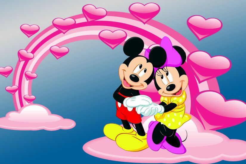 Mickey And Minnie Mouse P..