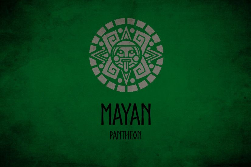 Mayan Pantheon by AAnubis96 Mayan Pantheon by AAnubis96