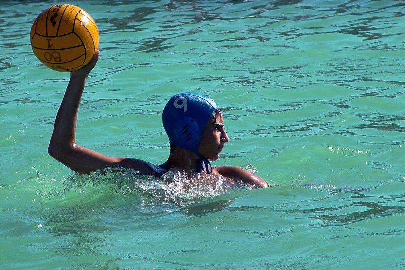 Water polo is an intense sport where athletes are submerged in deep water  where they can only swim above the surface. Think of it as a combination  between ...