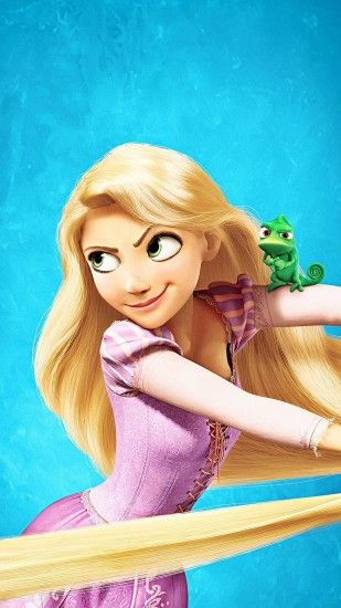 Tap image for more iPhone Disney wallpaper! Tangled Princess Rapunzel -  @mobile9 | Wallpapers
