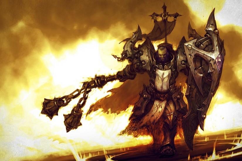 Diablo 3 Reaper of Souls Crusader HD Wallpaper