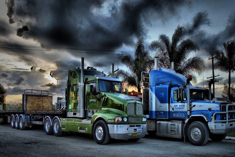 Wallpapers For > Cool Truck Wallpaper Hd