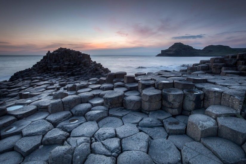 sea, Beach, Sunrise, Landscape, Nature, Giants Causeway, Ireland Wallpapers  HD / Desktop and Mobile Backgrounds