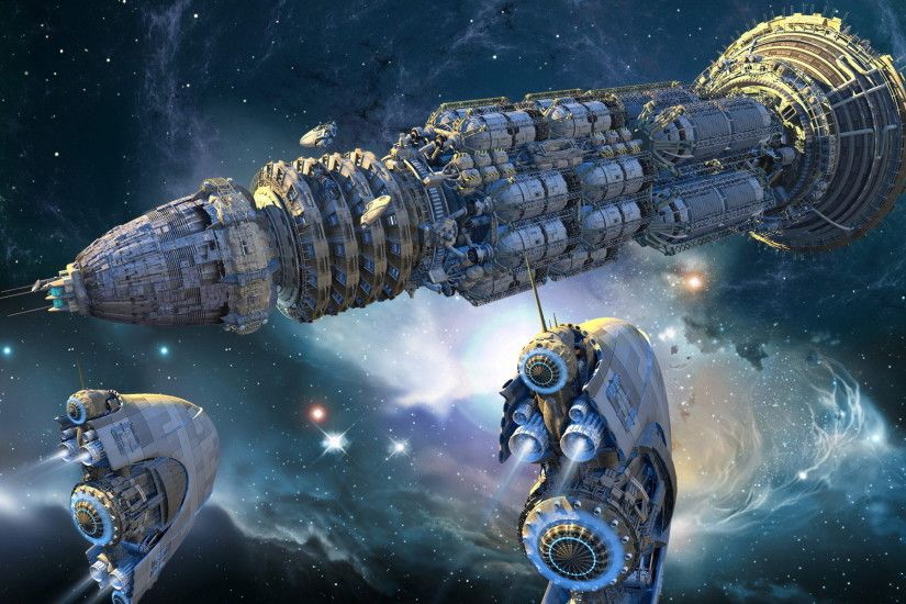 Sci Fi - Spaceship Wallpaper