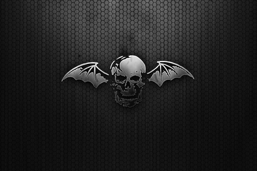 3840x2160 Wallpaper black, skull, wings, mesh