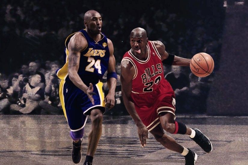 Kobe Bryant vs Michael Jordan Iphone 5 Wallpaper 320 x 46 KB