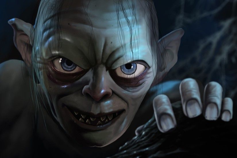 Gollum, Smeagol, The Lord of the Rings, CGI, Creature, Render, Fantasy art  Wallpapers HD / Desktop and Mobile Backgrounds