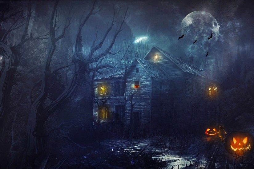 Scary Halloween Background 7708