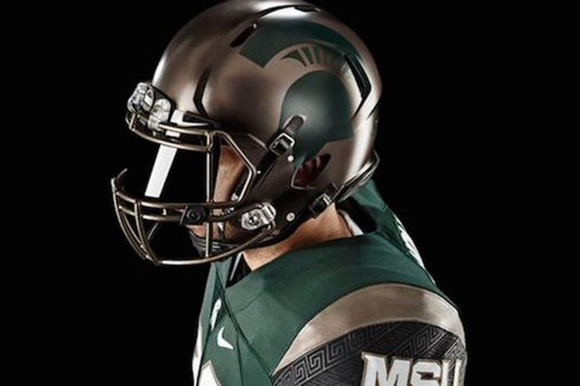 Michigan State's new alternate uniforms inspired by ancient battle  formation | NCAA Football | Sporting News