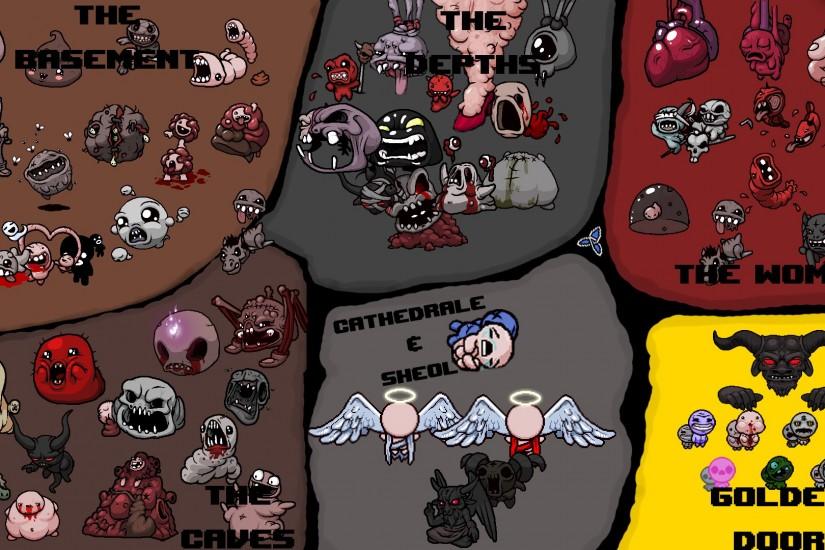 ... The Binding of Isaac: Rebirth Wallpaper by derblub14