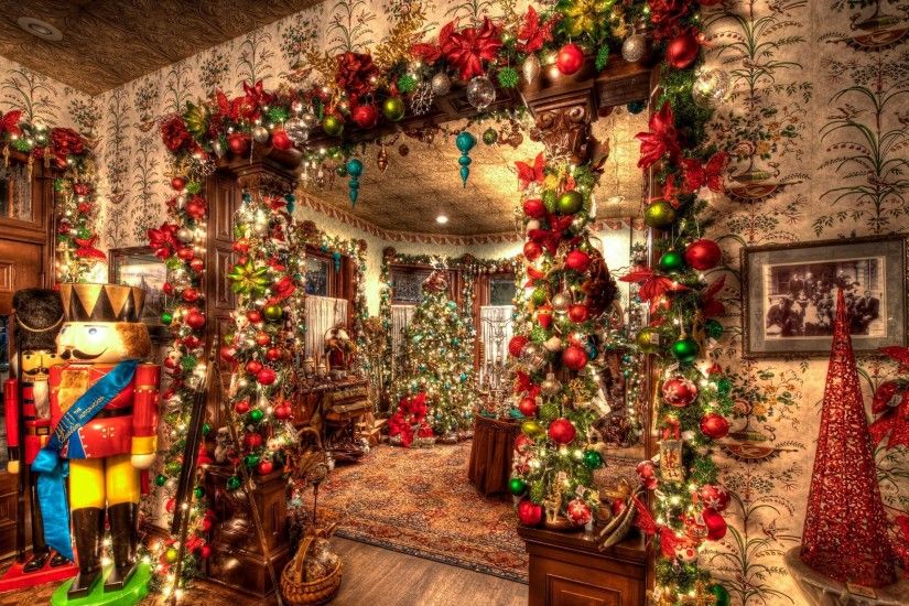 3200x1920 Wallpaper holiday, christmas, ornaments, toys, christmas tree
