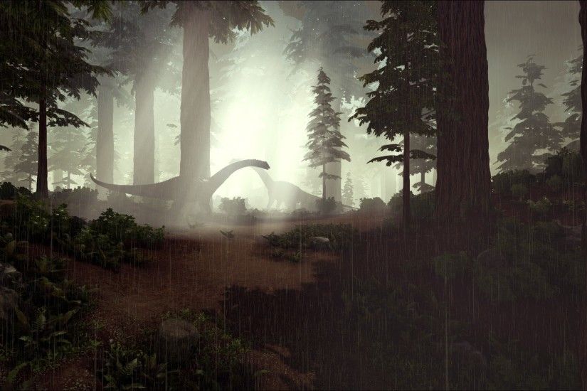Video Game - ARK: Survival Evolved Argentinosaurus Dinosaur Forest Rain  Wallpaper