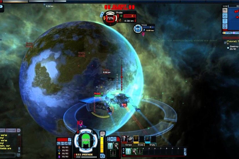 Star Trek Online No Commentary Walkthrough Part Two: Borg Space Battle  (1080p HD)