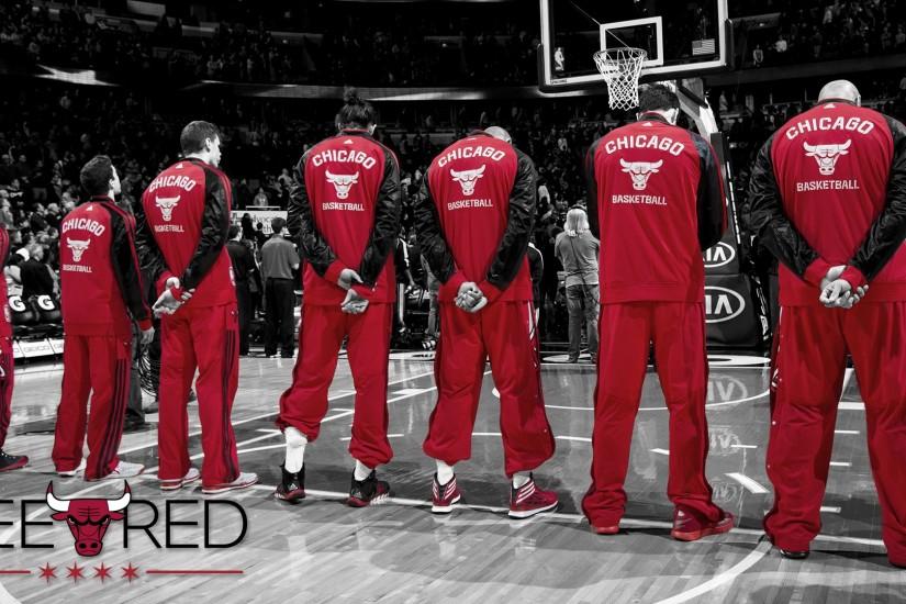 #SeeRed: starting line-up #wallpaper Â· Chicago BullsHd ...