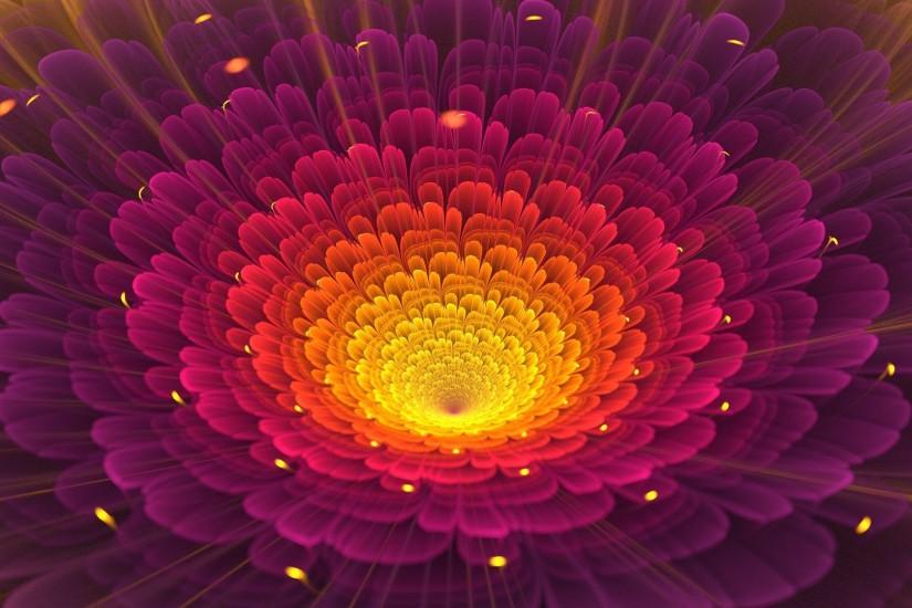 3D flower 3d Flower Of Life Wallpaper