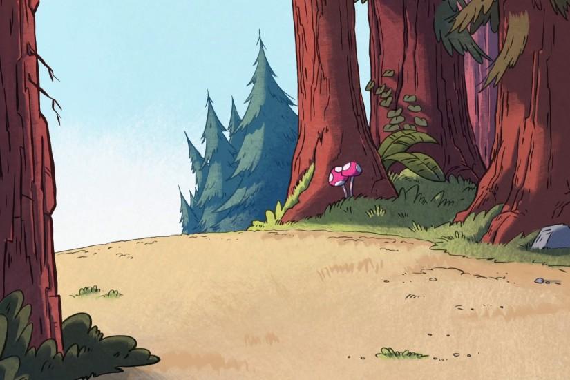 Image - S1e1 forest road.png | Gravity Falls Wiki | Fandom powered by Wikia