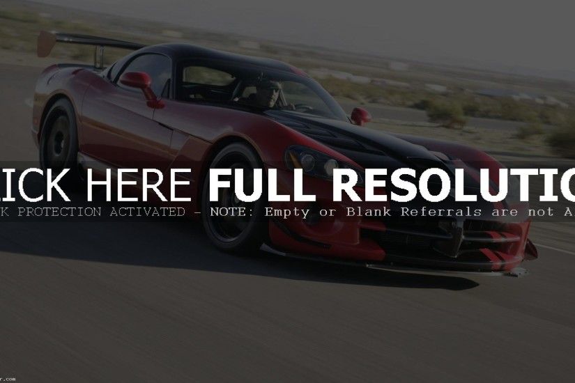 DODGE VIPER SRT ACR HD WALLPAPER