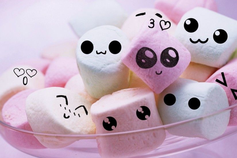 18 best cute marshmallows images on Pinterest | Cute things ... undefined  Marshmallow Wallpaper ...