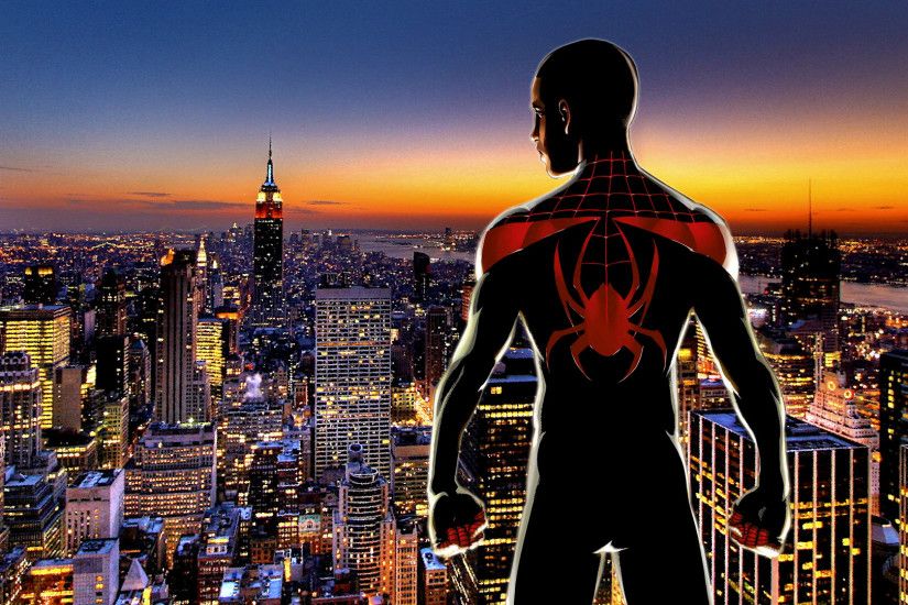 ... Ultimate Spider-Man (Miles Morales) by Xionice