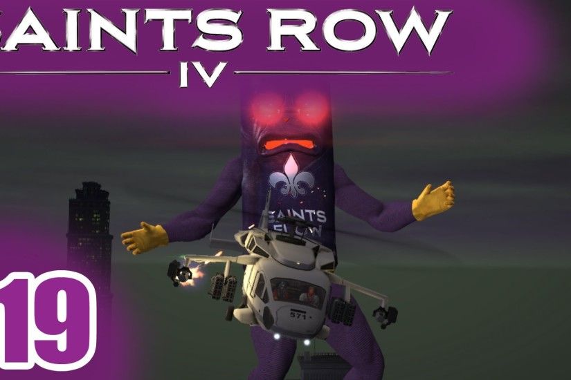 Giant Purple Drank - Saints Row 4 (IV) Part 19 - Normal Gameplay - YouTube