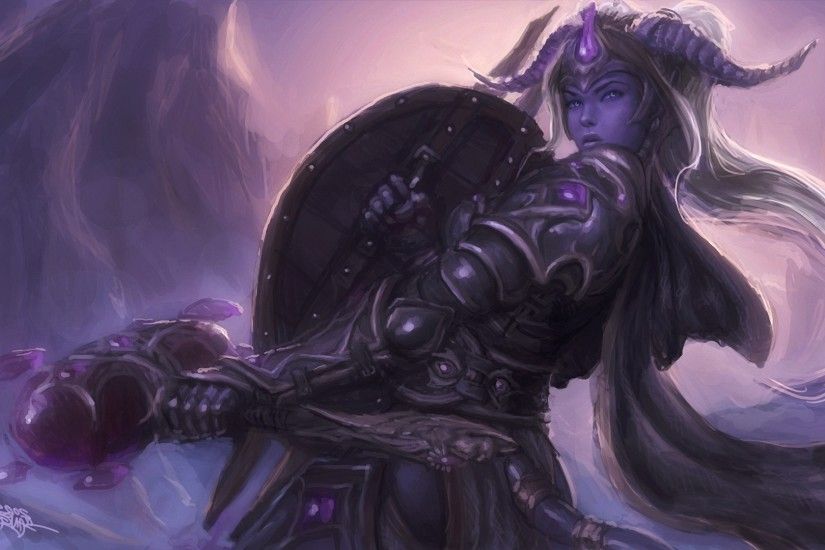 Paladin, Horns, World Of Warcraft, Draenei Wallpapers HD / Desktop and  Mobile Backgrounds