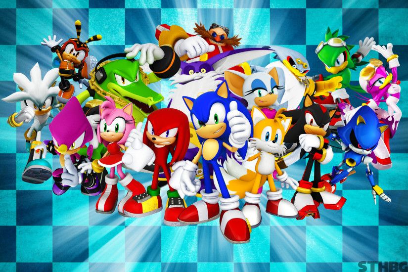 Hypothetical Casting: Sonic the Hedgehog.  sonic_the_hedgehog_and_friends_wallpaper_by_sonicthehedgehogbg-d6s9eds