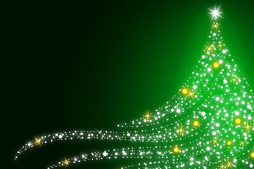 Sparkling Christmas tree HD Wallpaper 1920x1080 Sparkling ...