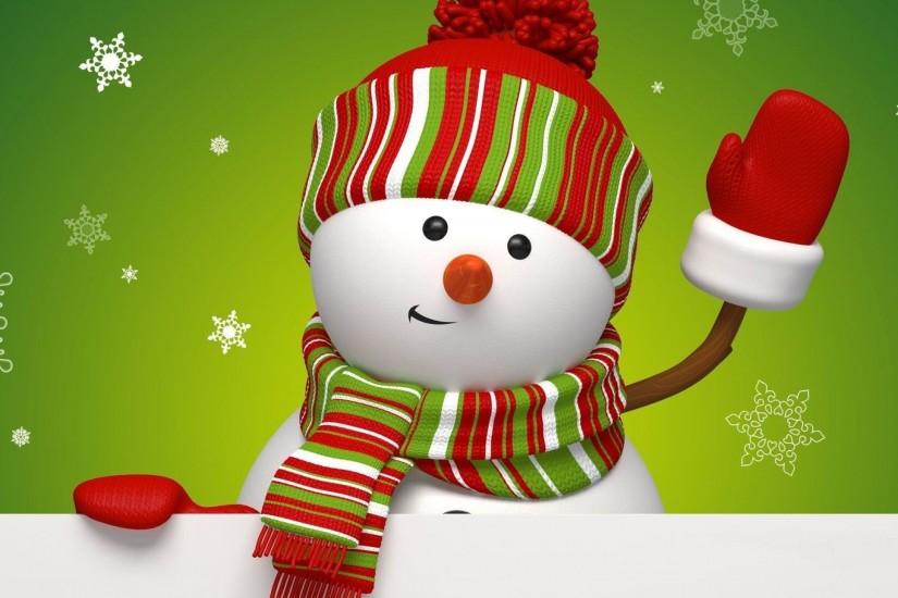 Cute Christmas Snowman Wallpaper High Quality Resolution ~ Sdeerwallpaper