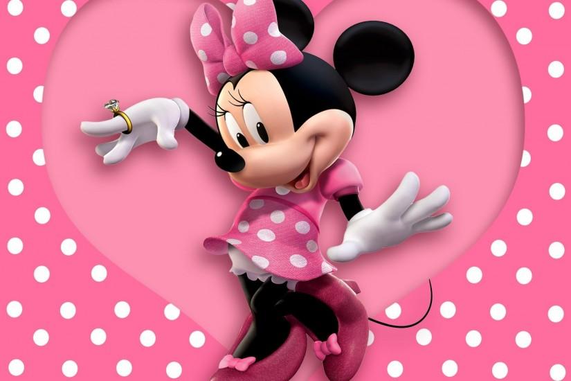 Minnie Mouse Background Wallpaper