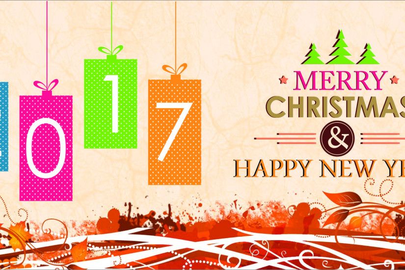 2017 Happy New Year Christmas Wallpaper HD
