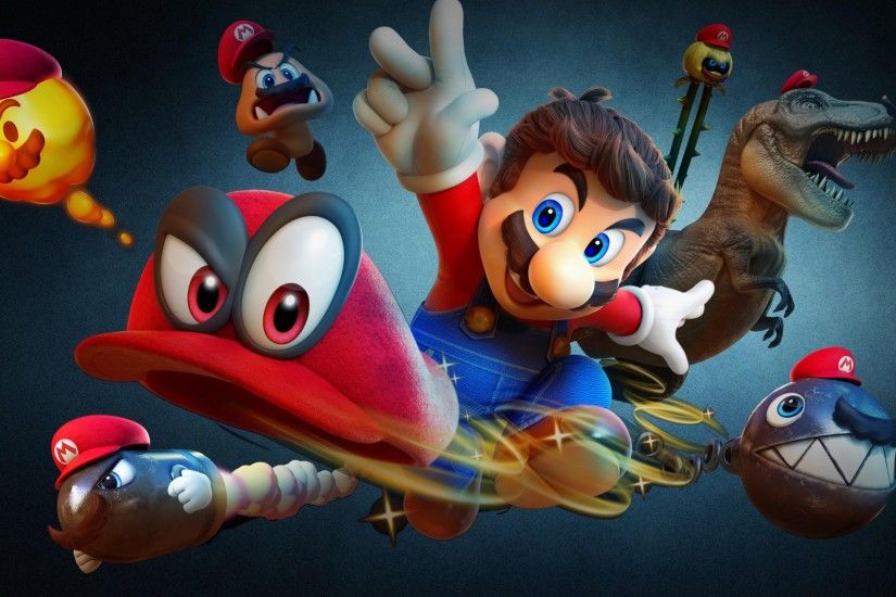 Games / Super Mario Odyssey Wallpaper