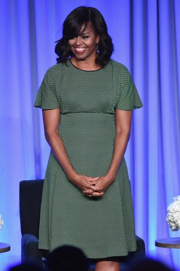 Michelle Obama at the Media With Purpose Panel in New York 2016 .