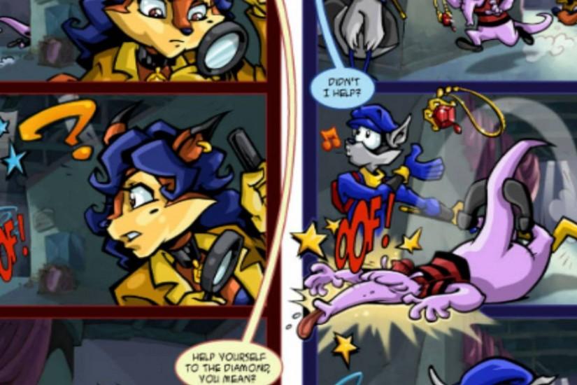 The Adventures of Sly Cooper Comic Chapter 3 Memories with Sly and  Carmelita.