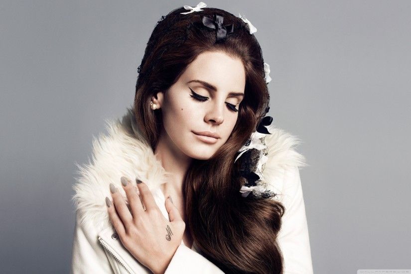 Lana Del Rey Portrait HD Wide Wallpaper for Widescreen