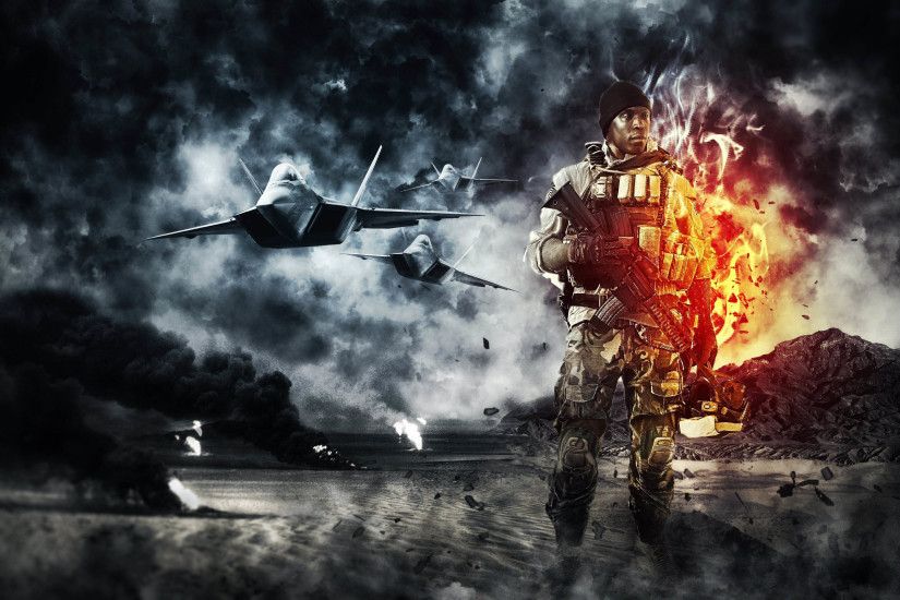 Battlefield 4 - Soldier & Fighter Jets 3840x2160 wallpaper