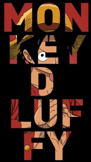 I made a Phone wallpaper of Luffy!