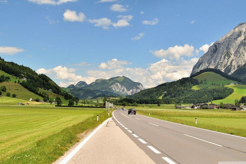 Austria Road HD Wide Wallpaper for 4K UHD Widescreen desktop & smartphone