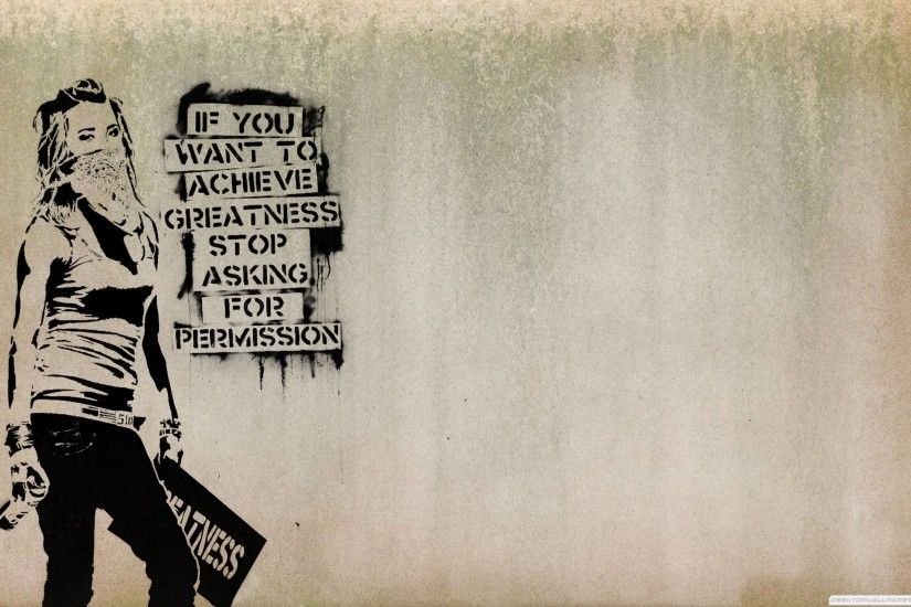 Quotes Graffiti Banksy Slogan Achievements Free Download Hd Banksy .