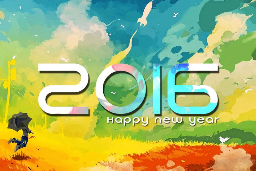 2016 Happy New Year Wallpaper 15