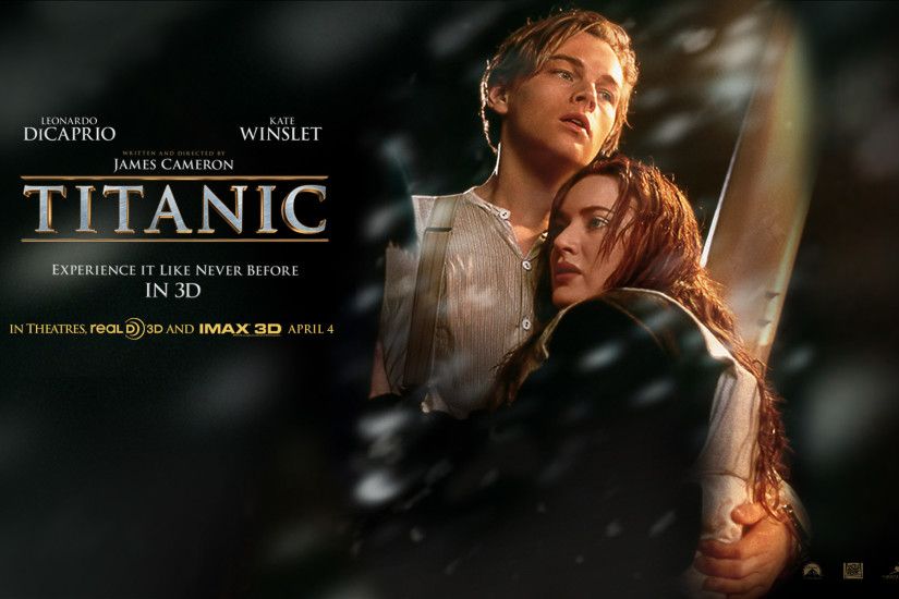 Movie - Titanic Kate Winslet Leonardo Dicaprio Wallpaper